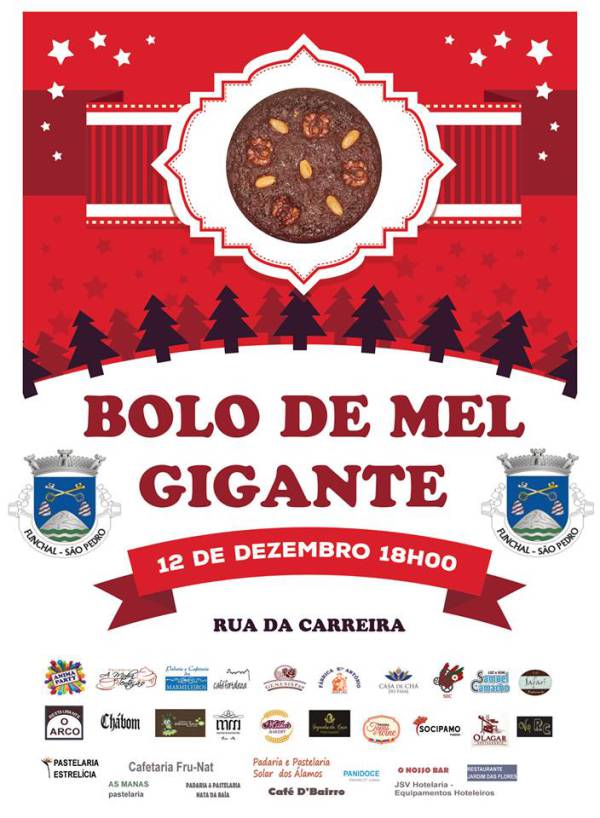 Bolo de Mel Gigante - Funchal