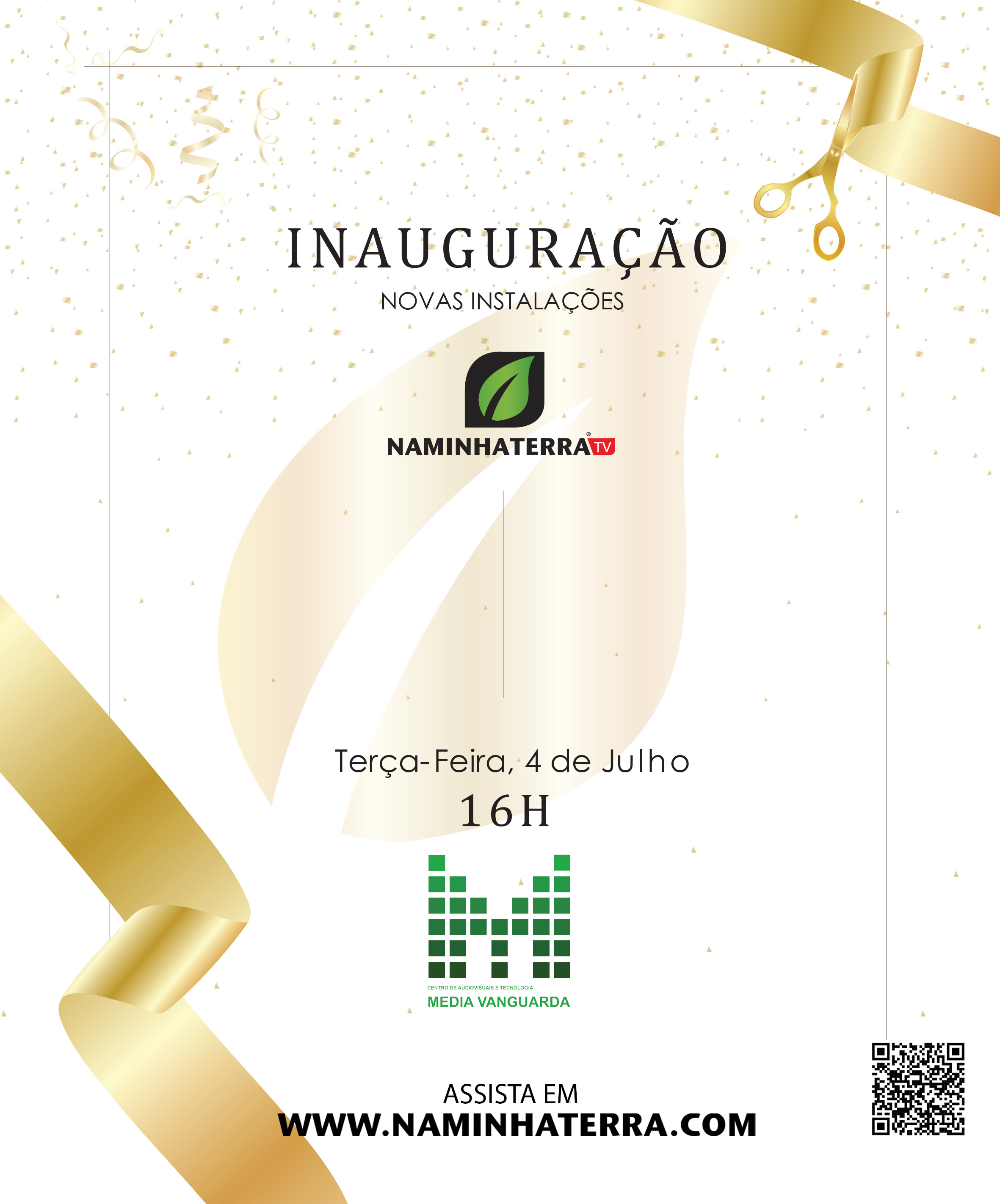 Inauguração do Centro Media Vanguarda