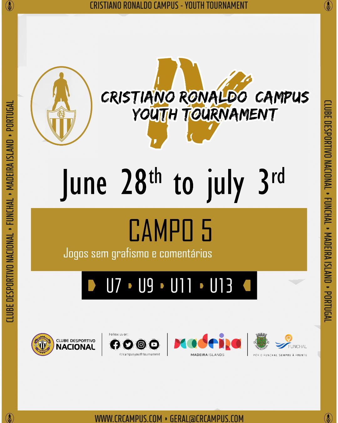 Campo 5 - IV Torneio Internacional Cristiano Ronaldo Campus Futebol