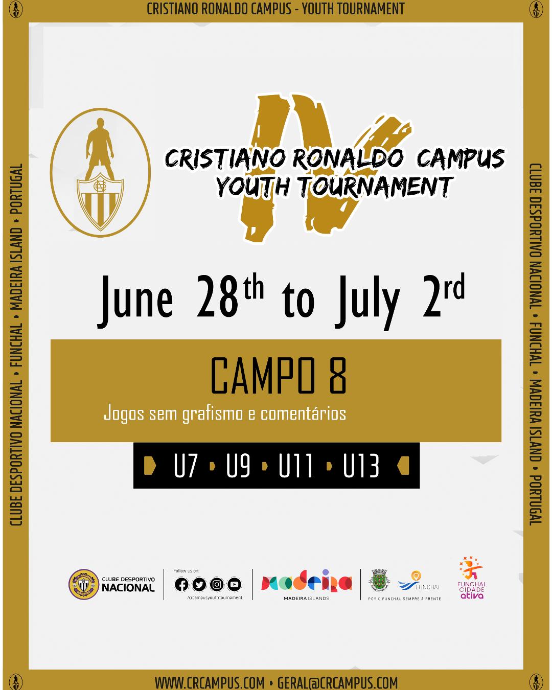 Campo 8 - IV Torneio Internacional Cristiano Ronaldo Campus Futebol