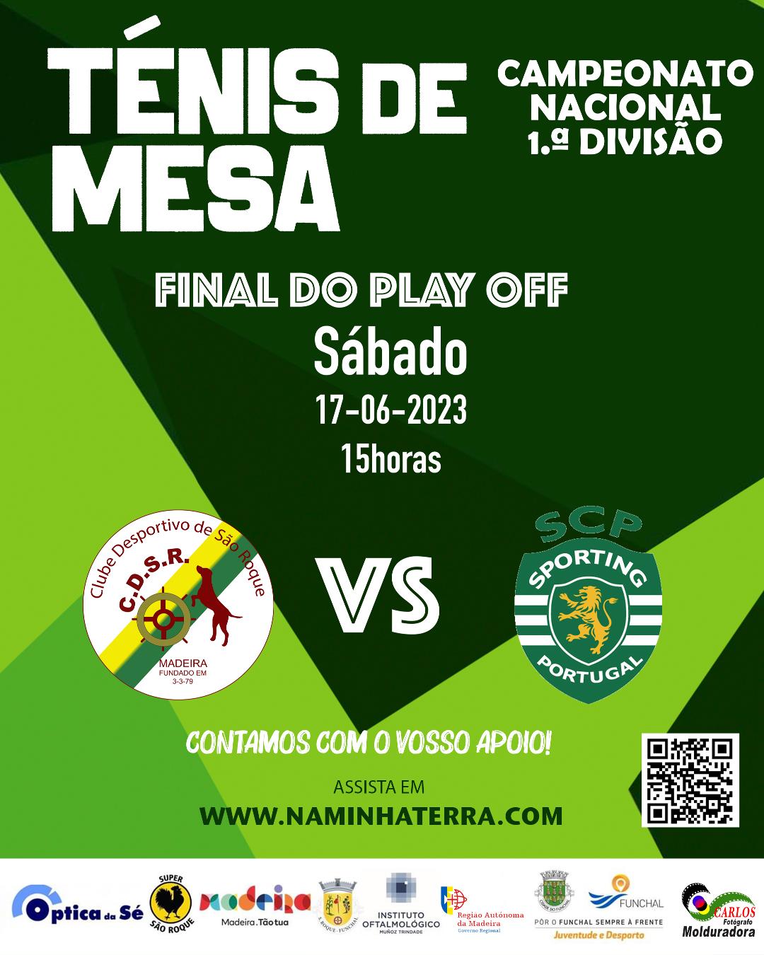 Ténis de Mesa | Final do Play Off