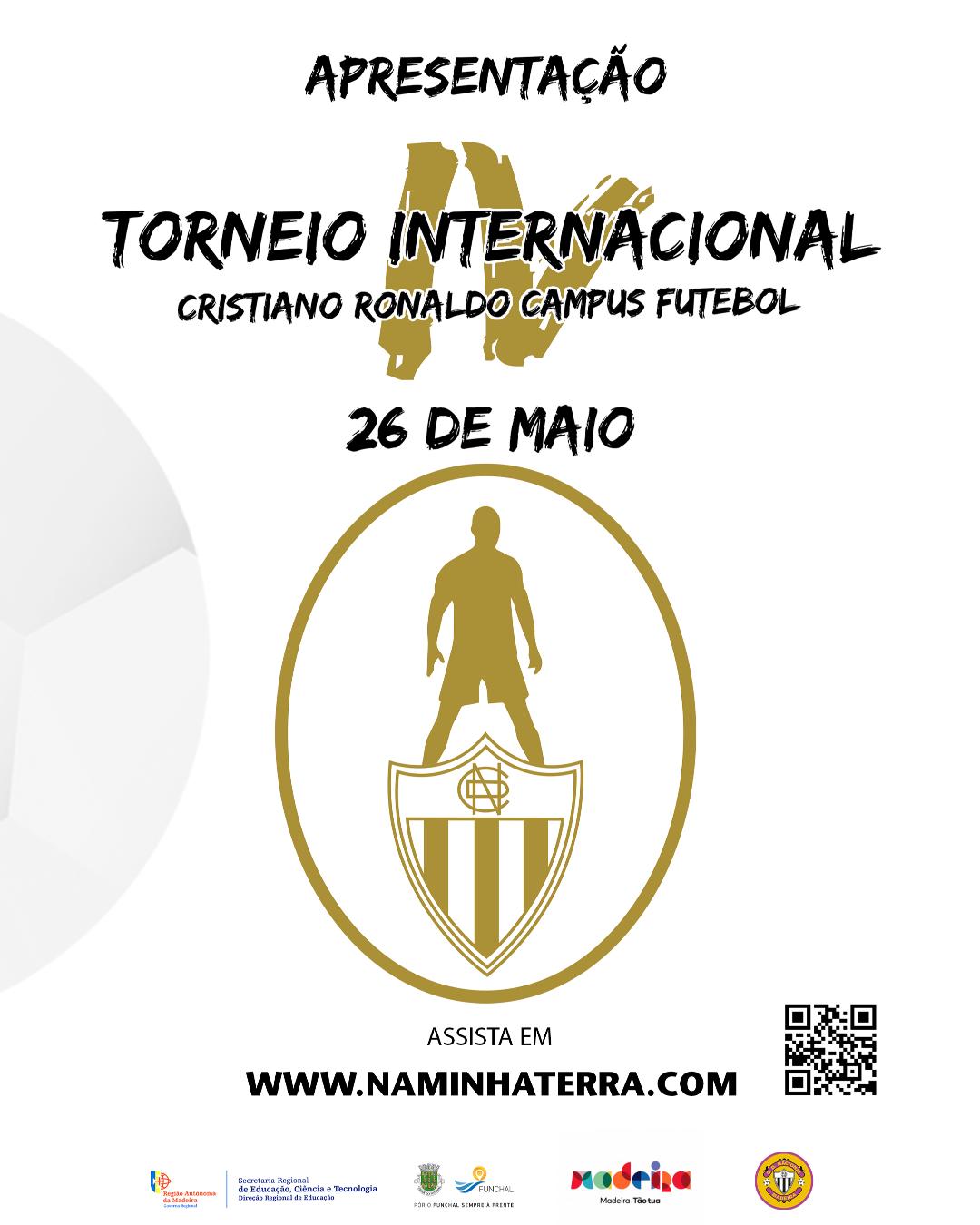 Apresentação IV Torneio Internacional Cristiano Ronaldo Campus Futebol