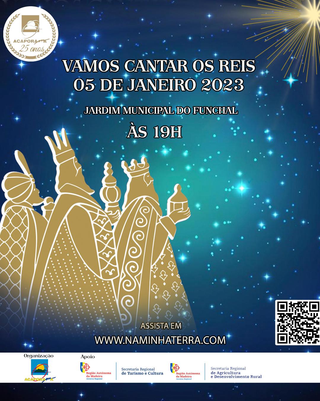 Vamos Cantar os Reis no Jardim Municipal do Funchal 2023 