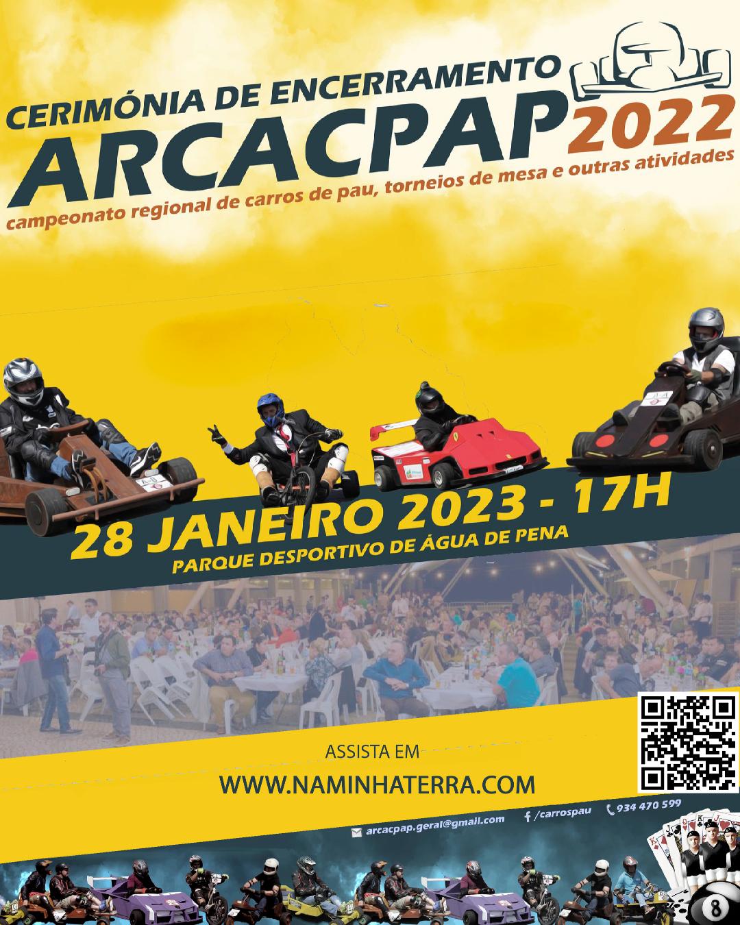 Cerimónia de Encerramento ARCACPAP 2022