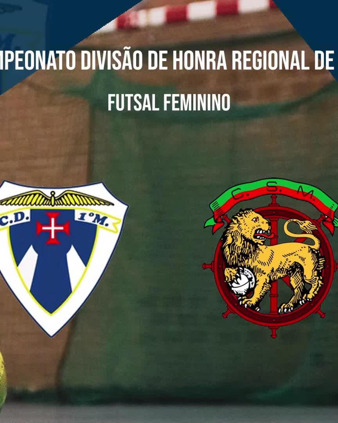 CD 1° de Maio vs Marítimo (Futsal Feminino)