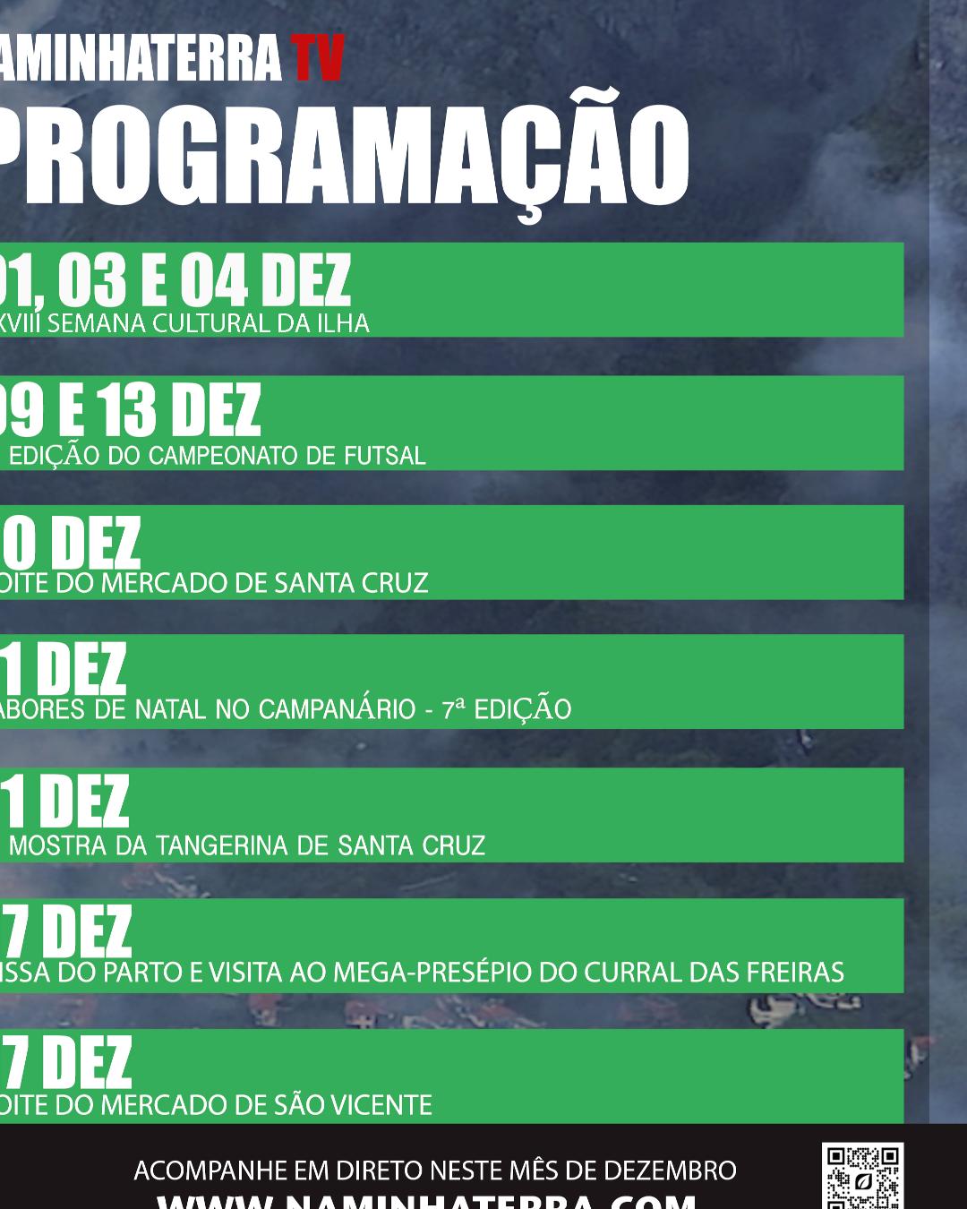 Programação de Natal - NAMINHATERRA TV