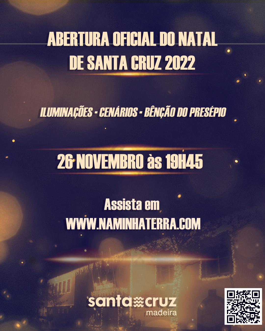 Inauguração da Iluminação de Natal de Santa Cruz