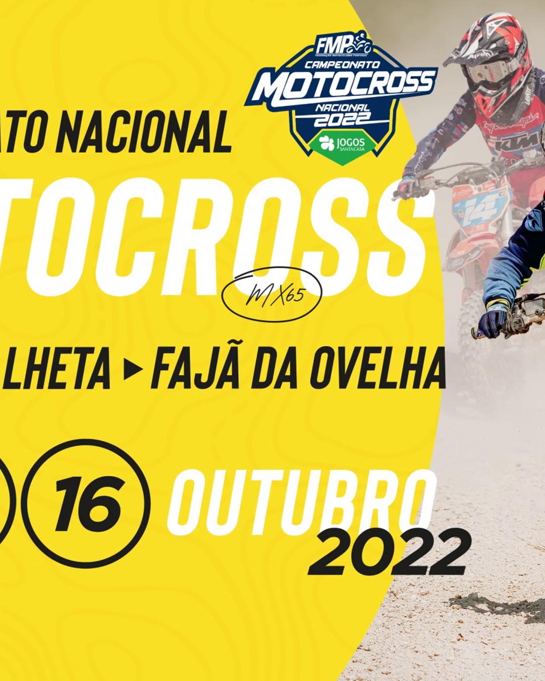Campeonato Nacional de Motocross MX65 2022