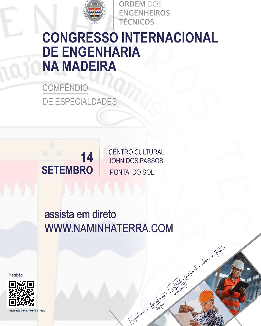 Congresso Internacional de Engenharia na Madeira - Compêndio de Especialidades 