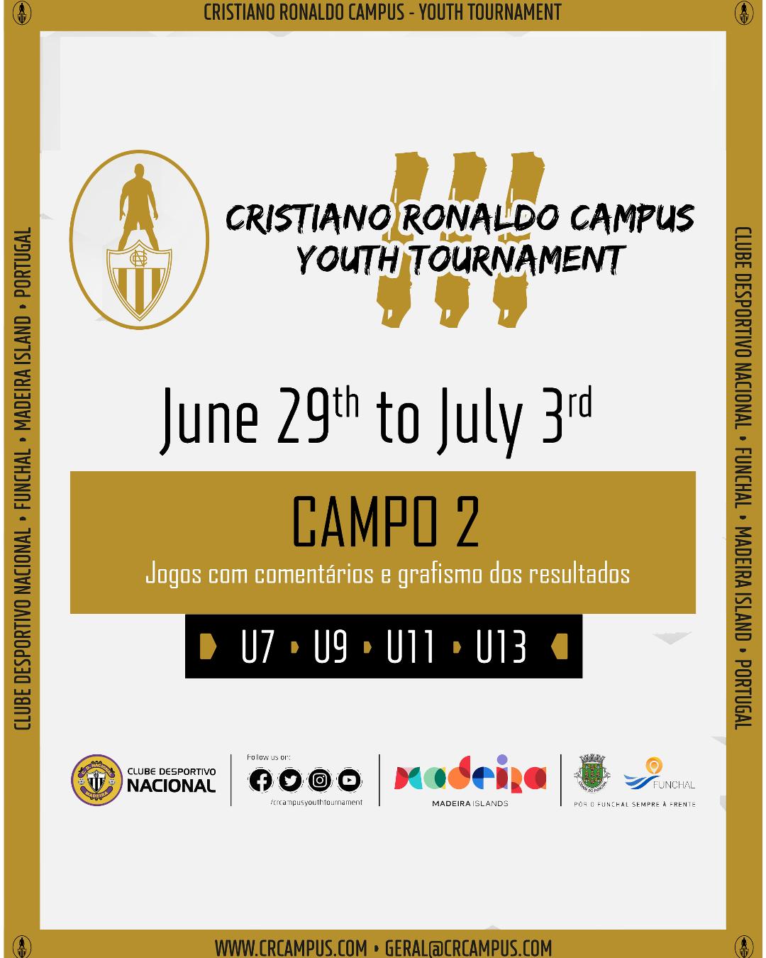 CAMPO 2 (Field) - Cristiano Ronaldo Campus - Youth Tournament