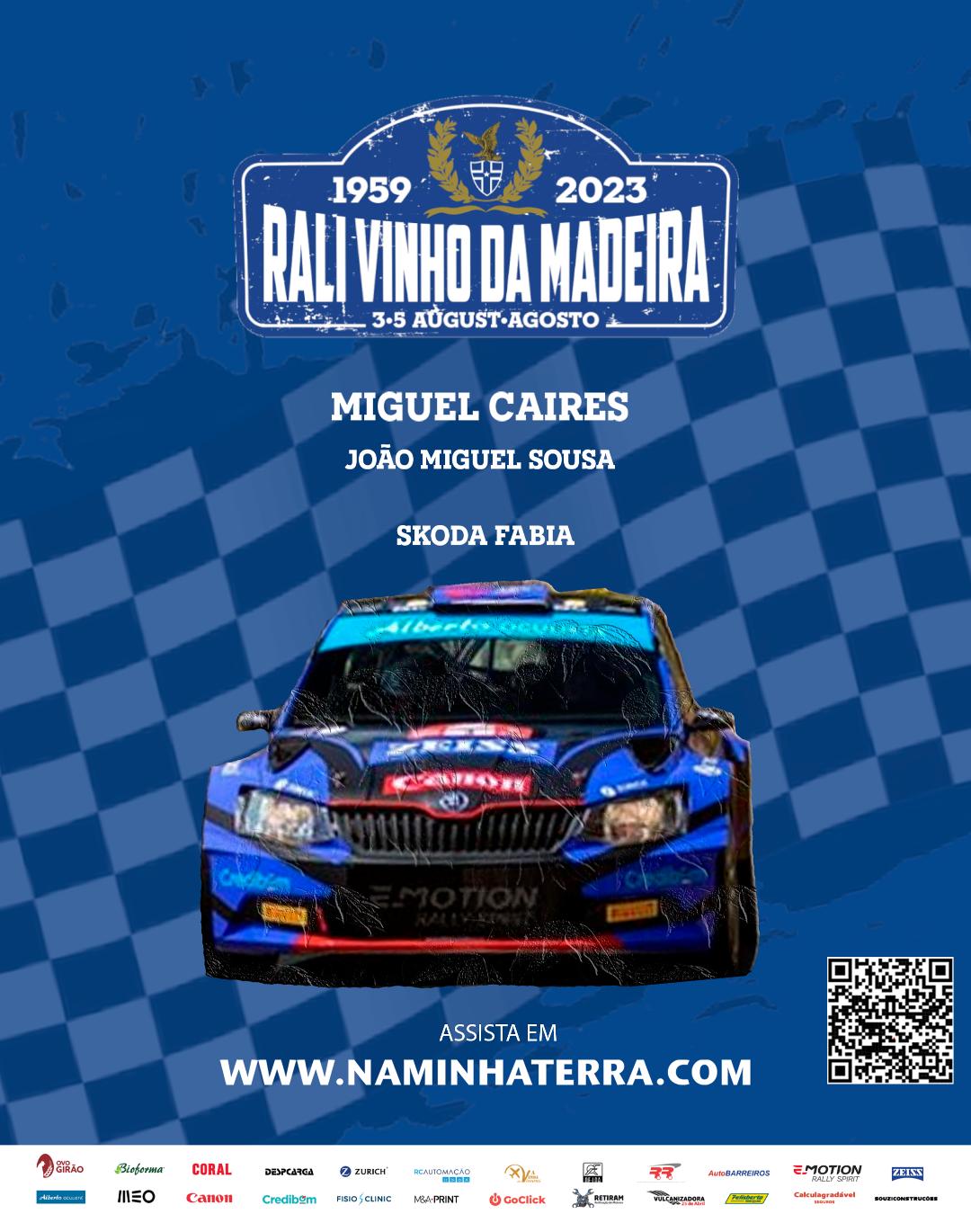 Miguel Caires | Rali Vinho Madeira 2023