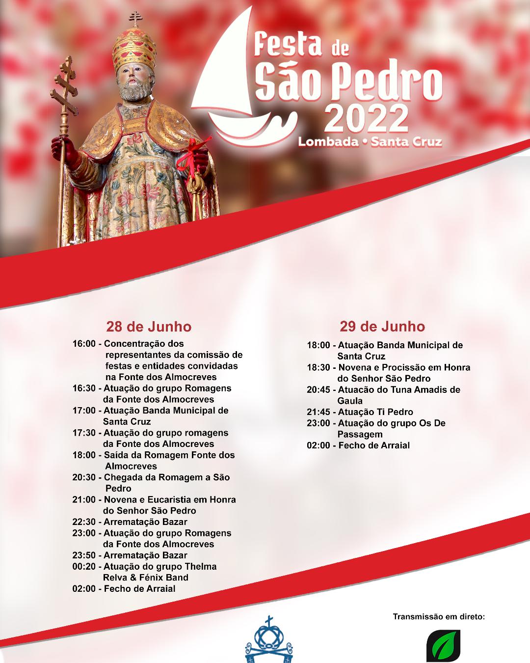 Festa de São Pedro em Santa Cruz 2022