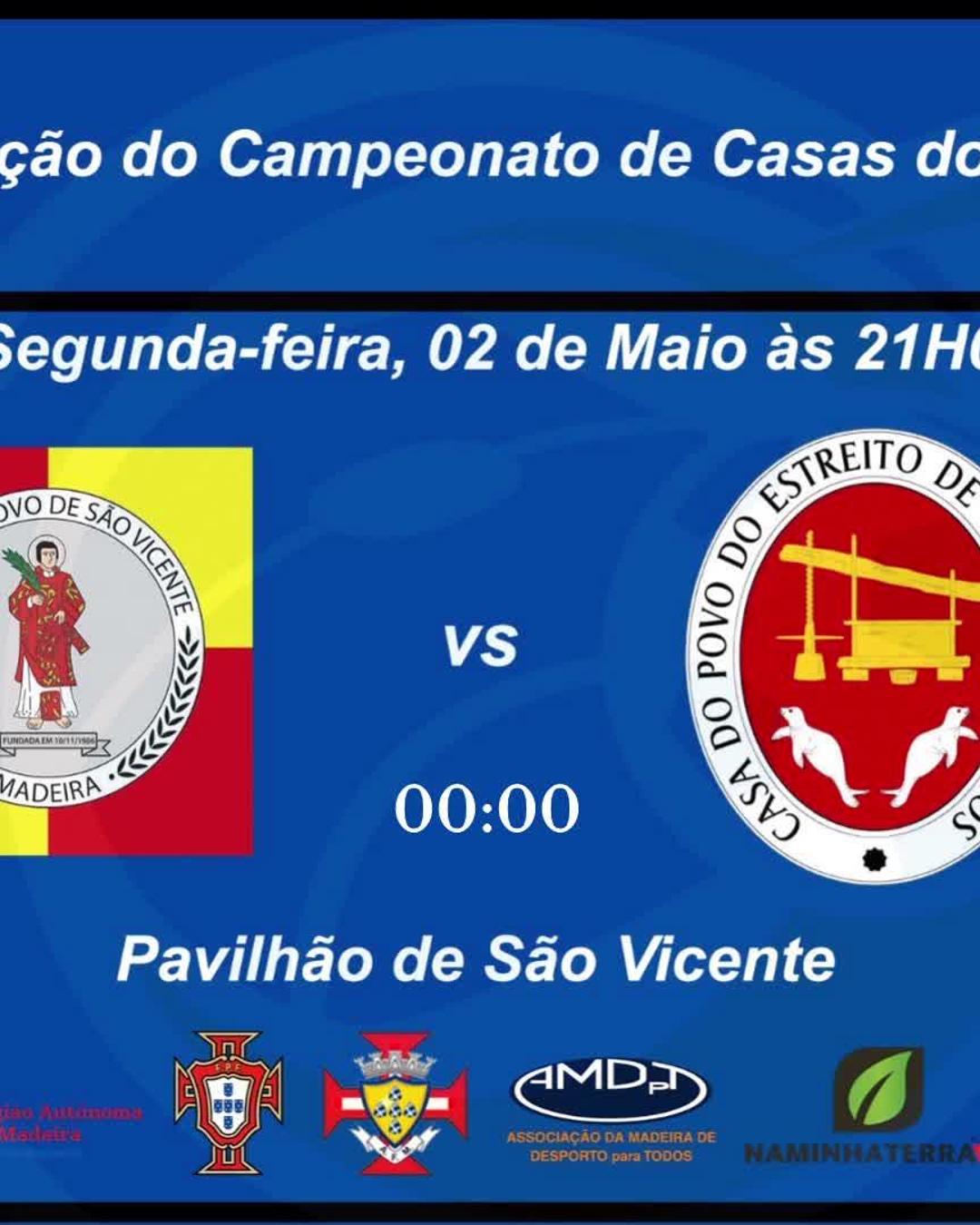 SÃO VICENTE X ESTREITO - VI EDIÇÃO DO CAMPEONATO DE FUTSAL DE CASAS DO POVO DA RAM