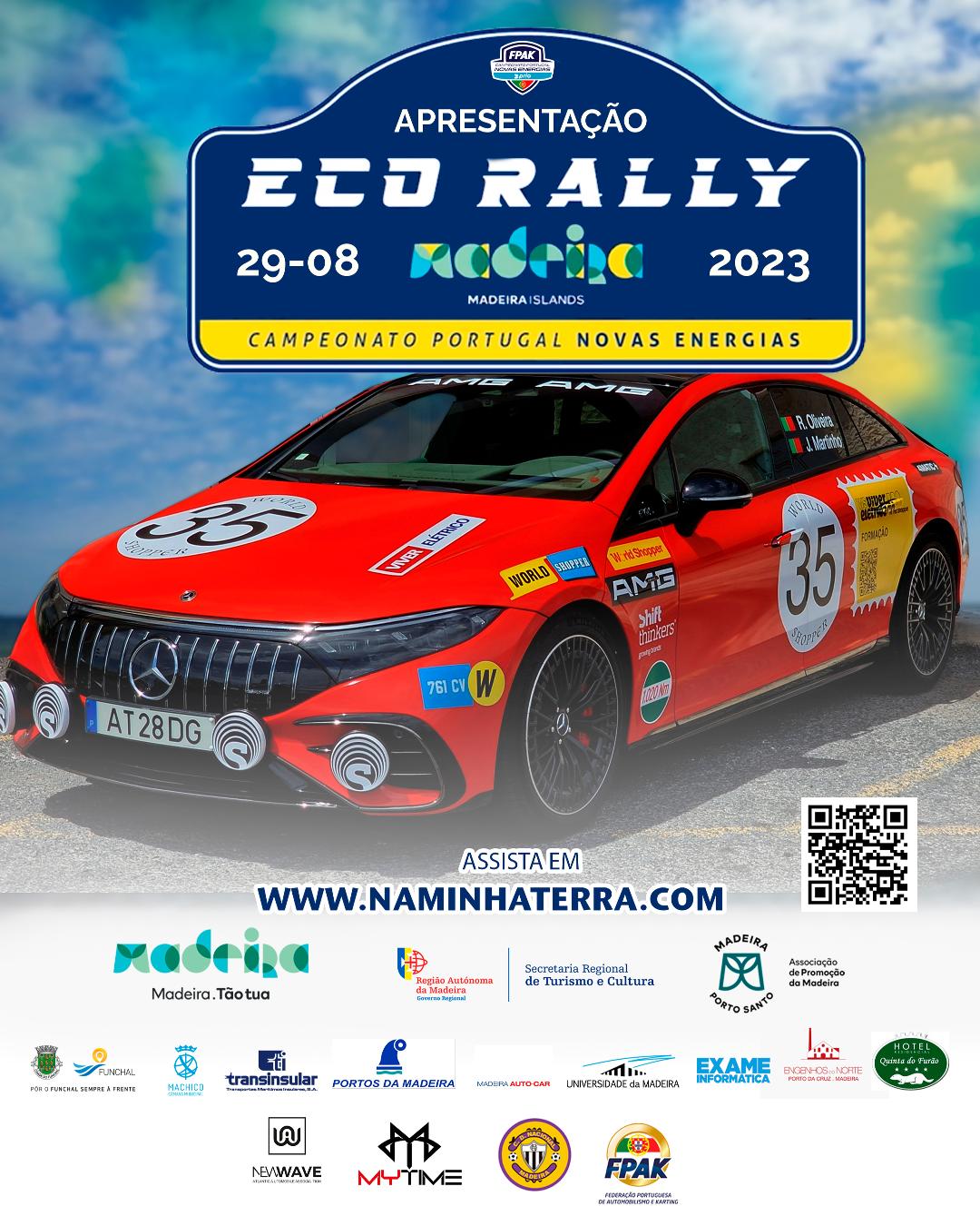 Apresentação do Eco Rally Madeira 2023