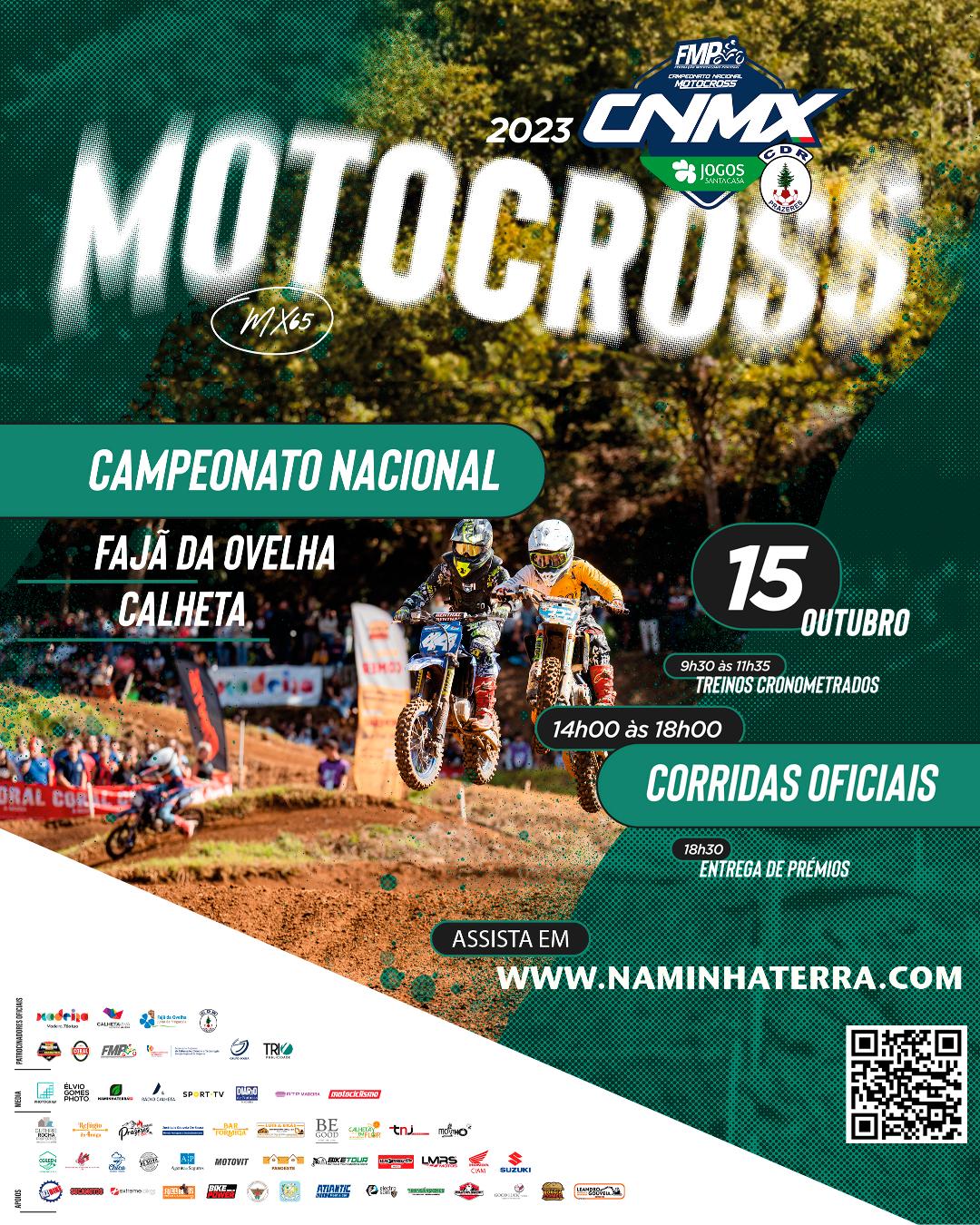 Campeonato Nacional de Motocross MX65 2023