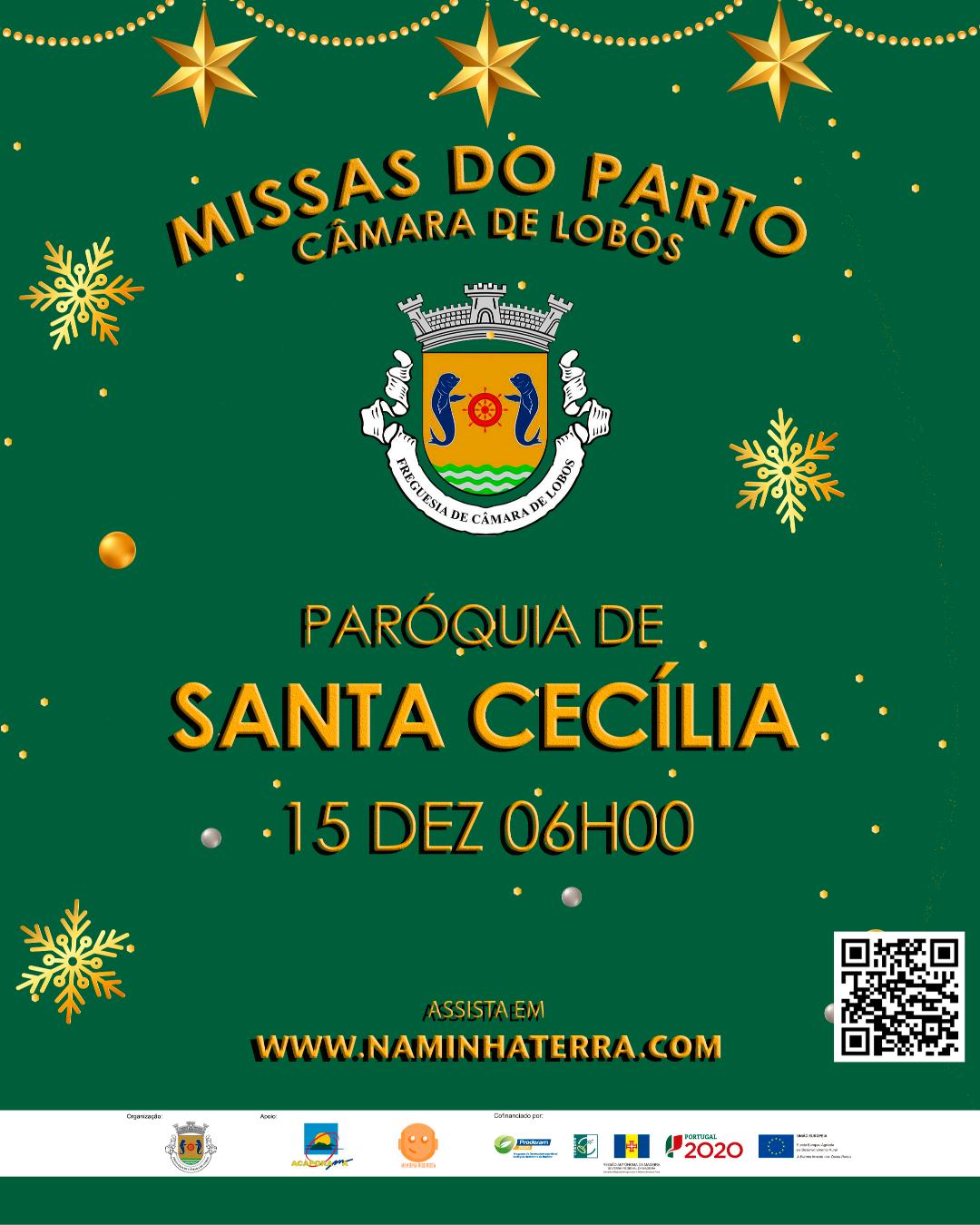 Santa Cecília | Missas do Parto Junta de Freguesia de Câmara de Lobos