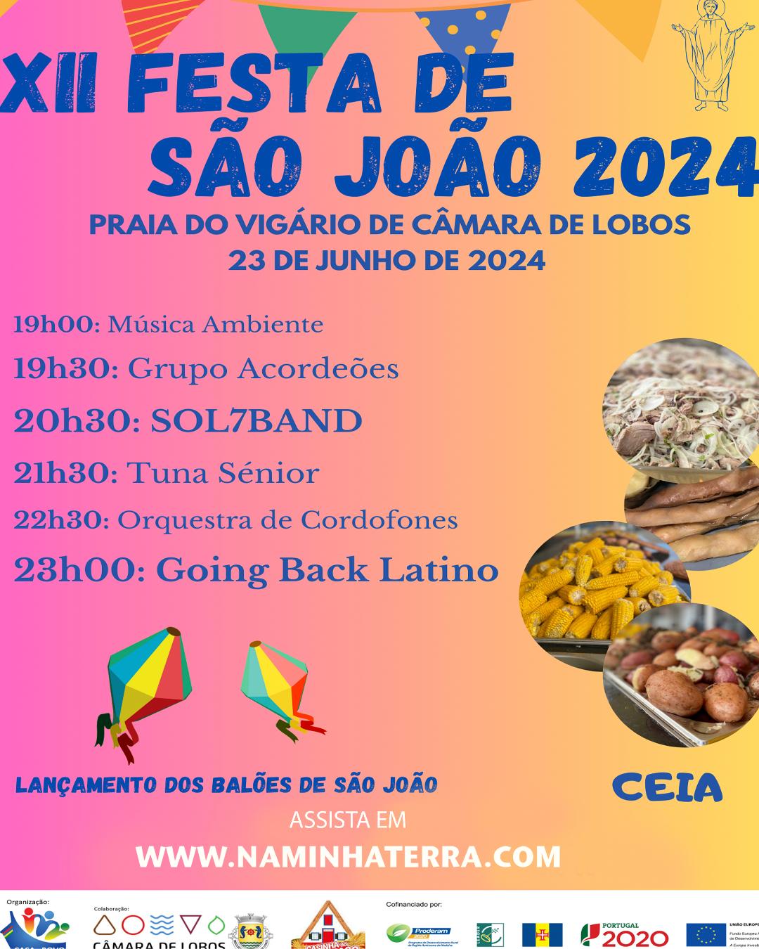 XII FESTA E CEIA DE SÃO JOÃO | CÂMARA DE LOBOS 2024