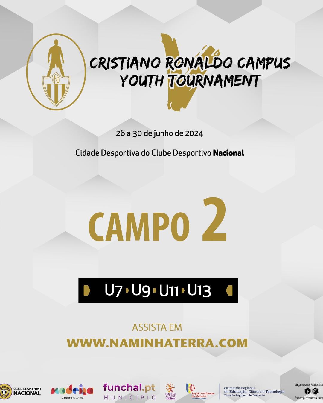 CAMPO 2 - V TORNEIO INTERNACIONAL CRISTIANO RONALDO CAMPUS FUTEBOL