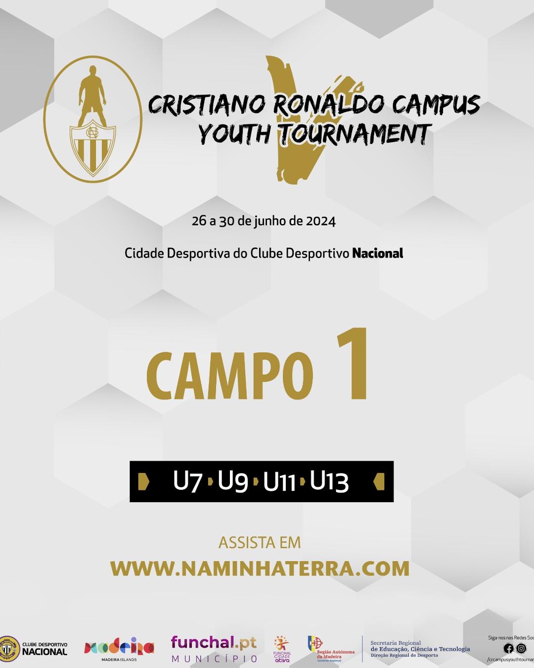 CAMPO 1 - V TORNEIO INTERNACIONAL CRISTIANO RONALDO CAMPUS FUTEBOL