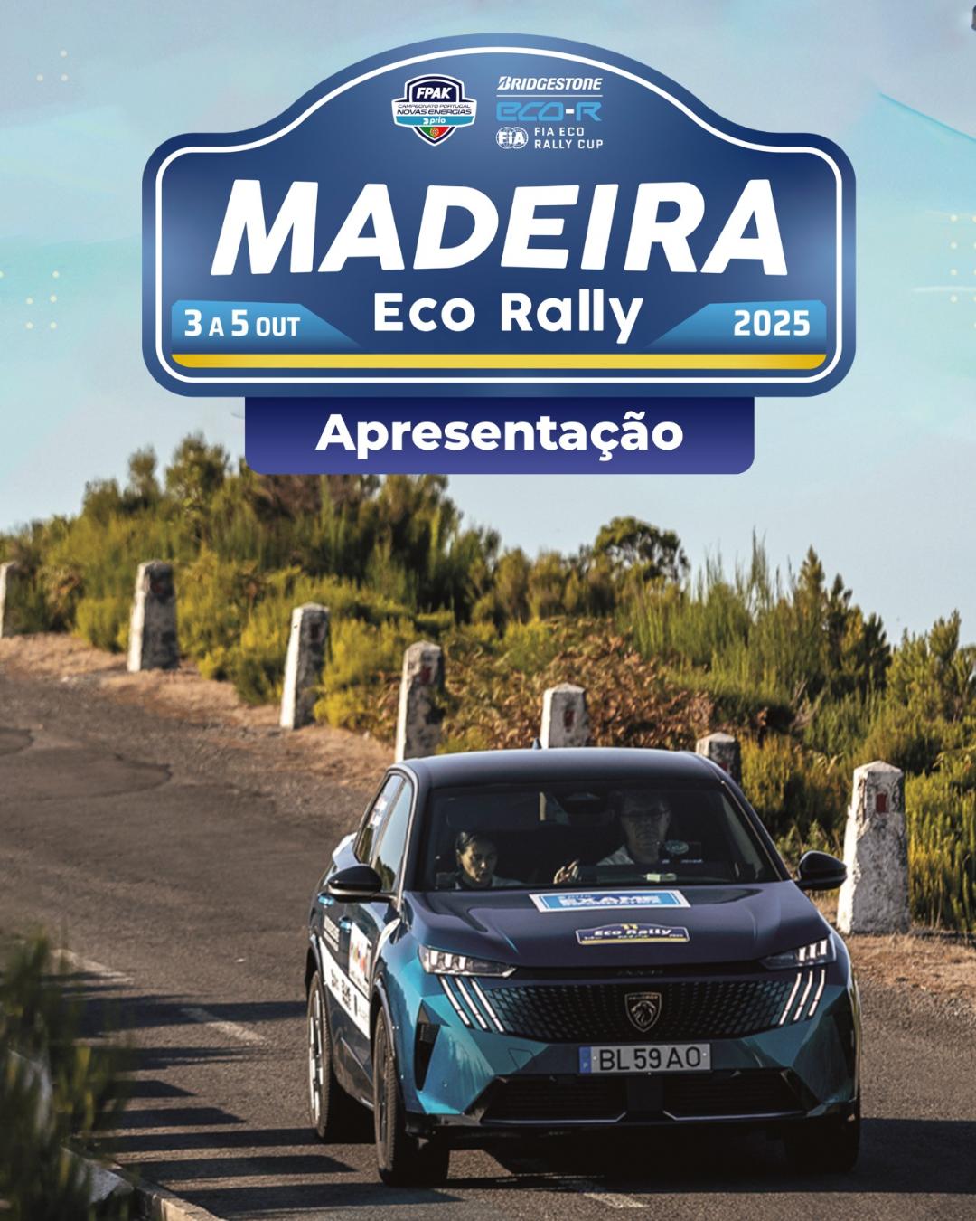 APRESENTAÇÃO DO ECO RALLY MADEIRA 2025
