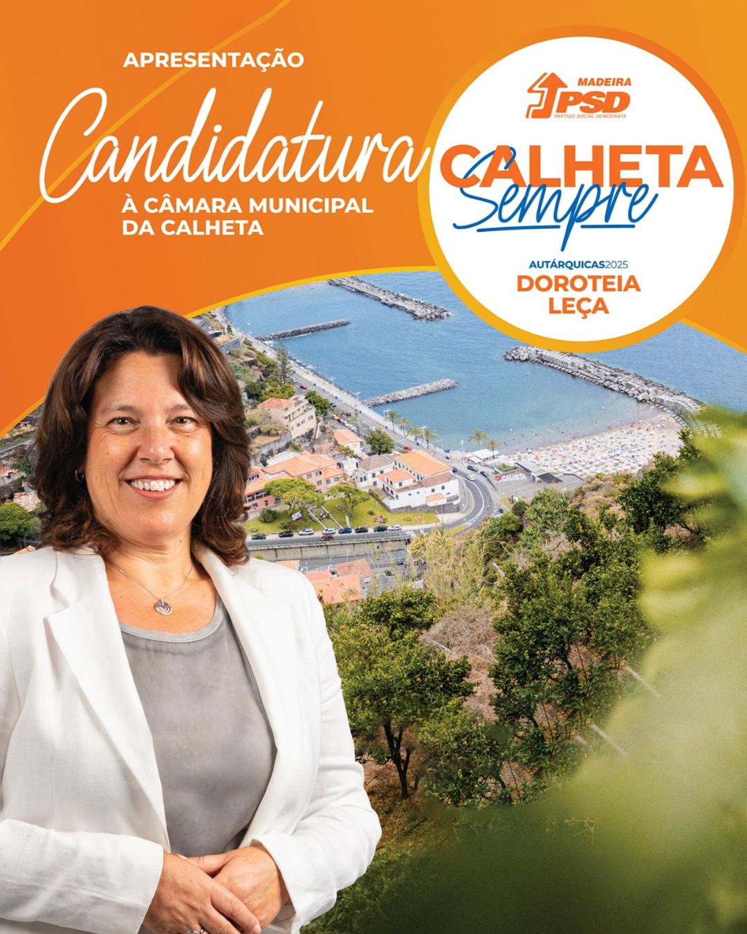 APRESENTAÇÃO DA CANDIDATURA - PSD - CALHETA