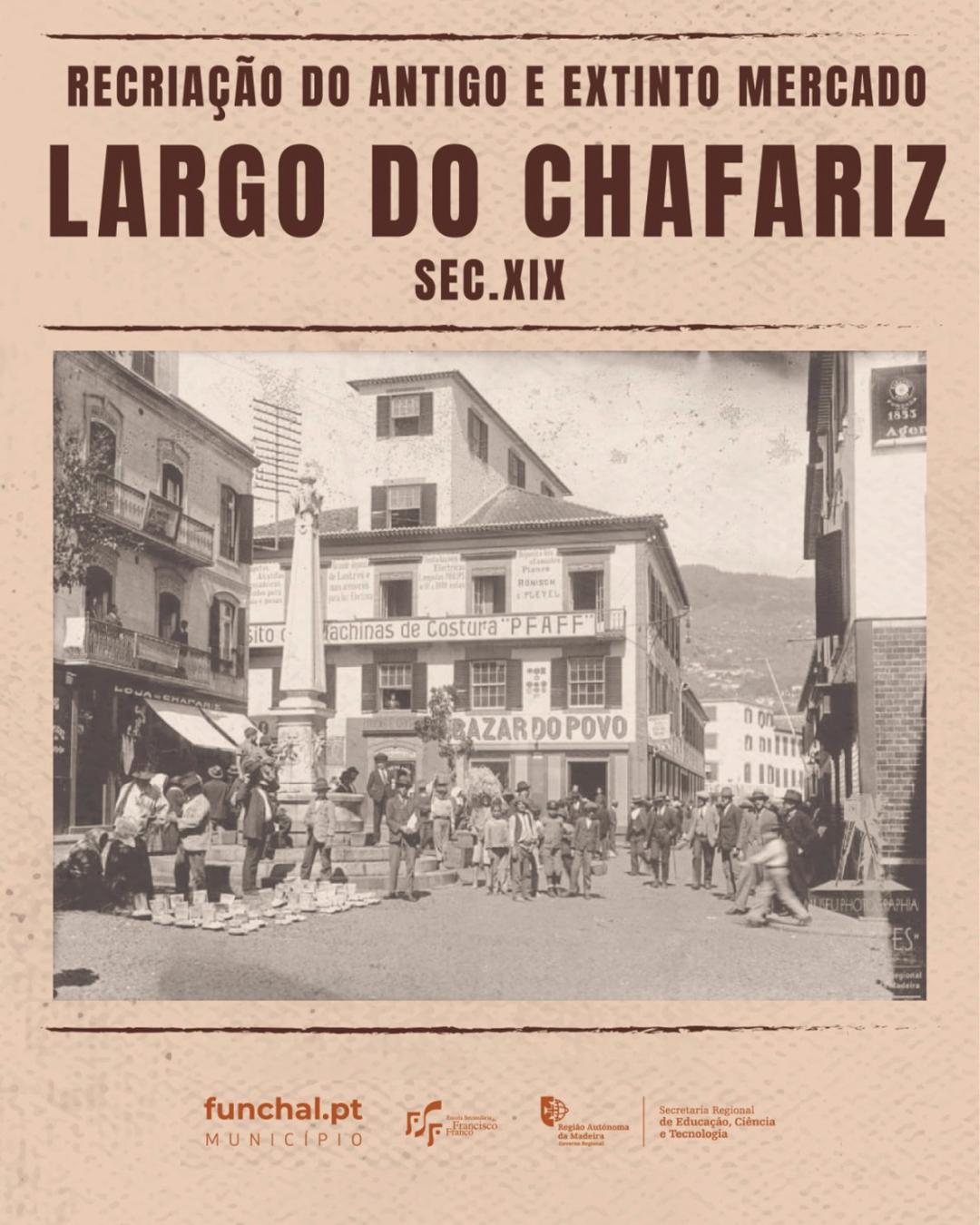 RECRIAÇÃO DO ANTIGO E EXTINTO MERCADO LARGO DO CHAFARIZ