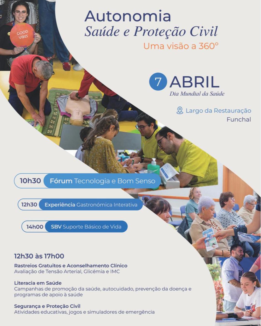 FÓRUM: AUTONOMIA - SAÚDE E PROTEÇÃO CIVIL