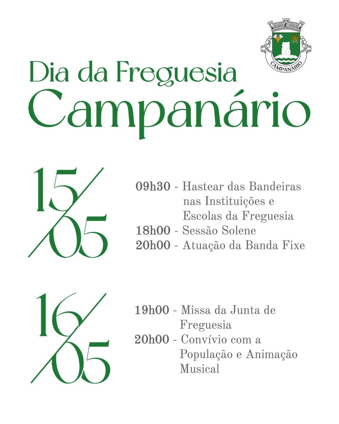 DIA DA FREGUESIA DE CAMPANÁRIO