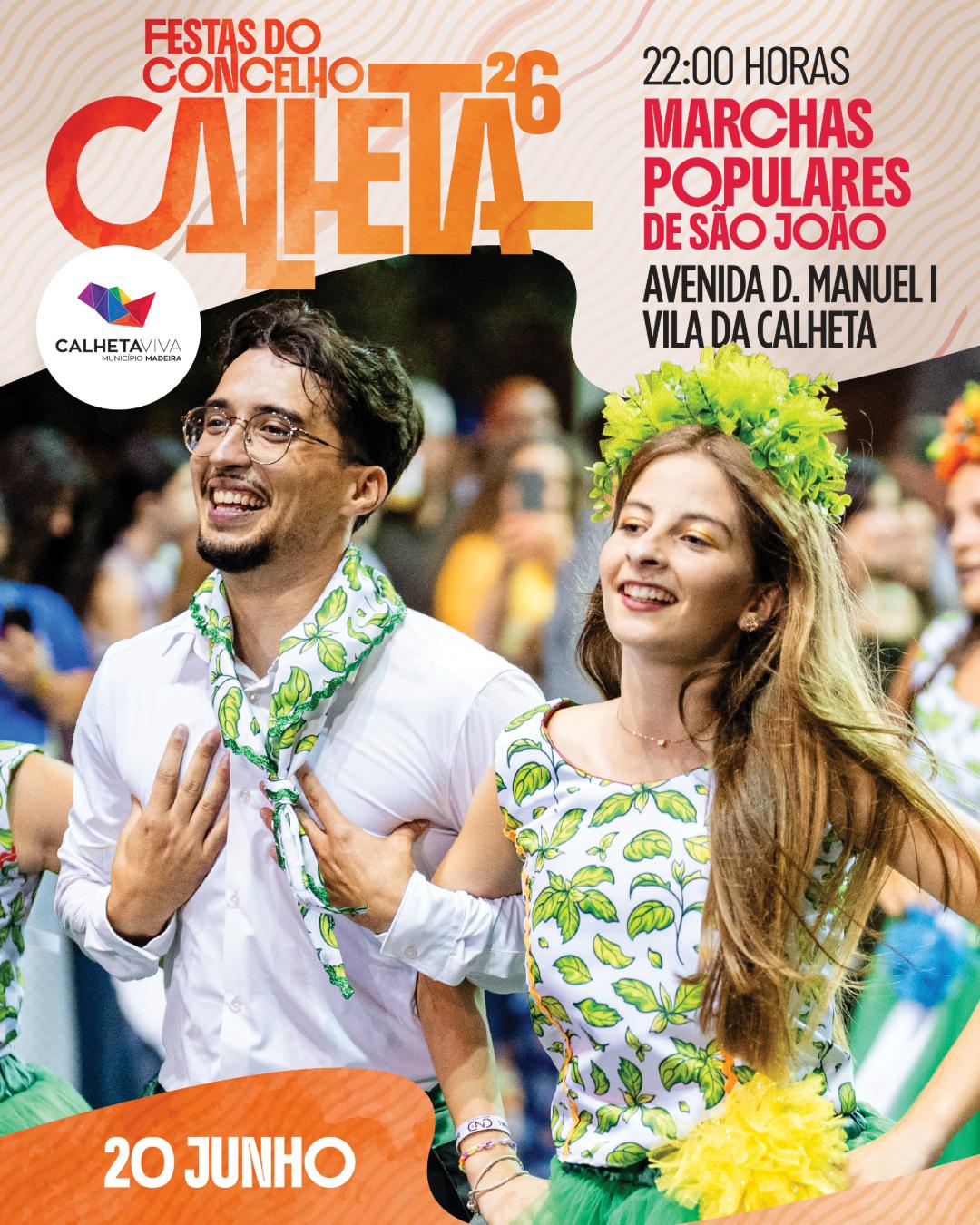 MARCHAS DE SÃO JOÃO - CALHETA 2026