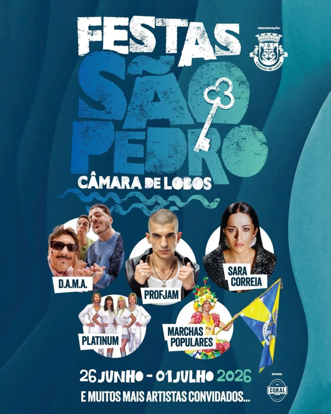 FESTAS DE SÃO PEDRO | CÂMARA DE LOBOS 2026