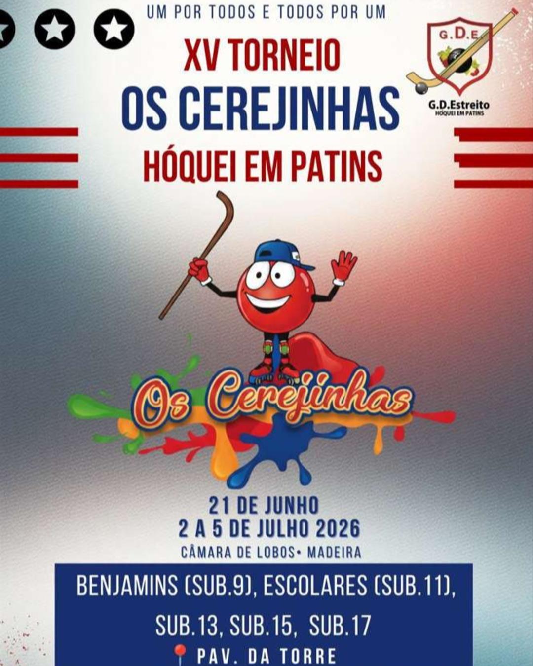 XV TORNEIO OS CEREJINHAS