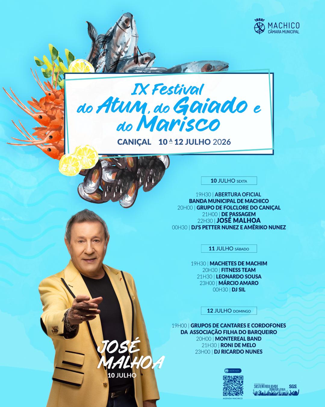 9ª FESTIVAL DO ATUM, DO GAIADO E DO MARISCO | CANIÇAL 2026