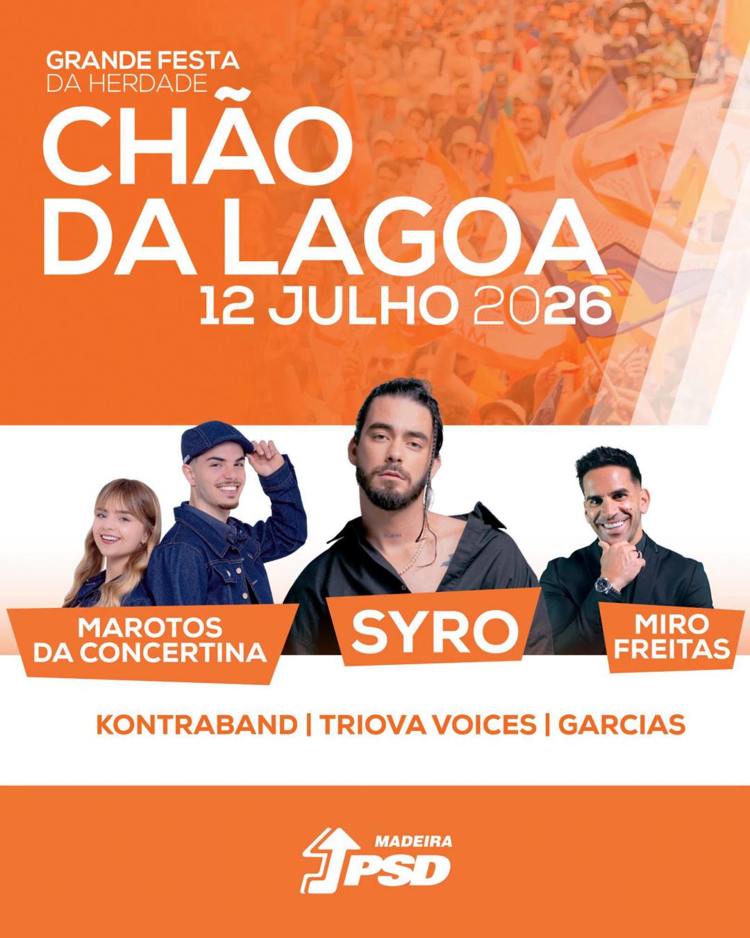 FESTA DO PSD NO CHÃO DA LAGOA 2026