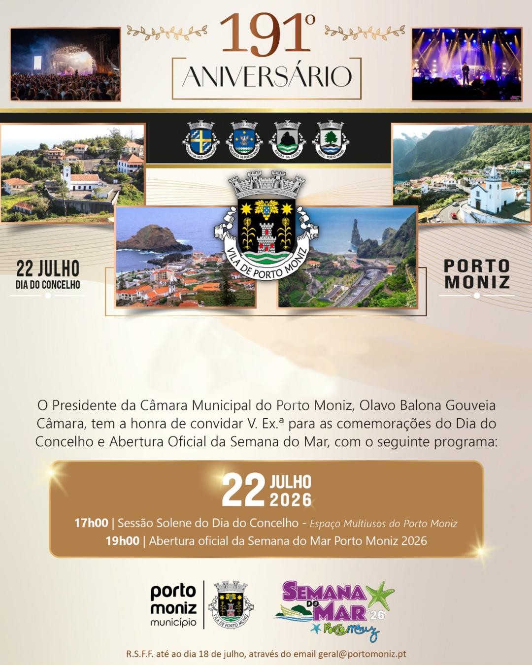 DIA DO CONCELHO DO PORTO MONIZ 