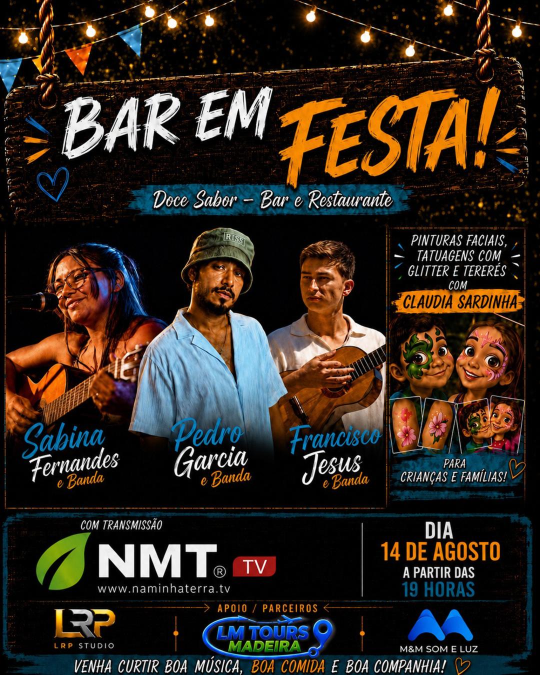 BAR EM FESTA - DOCE SABOR