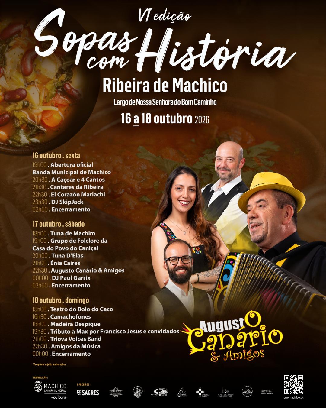 VI SOPAS COM HISTÓRIA 