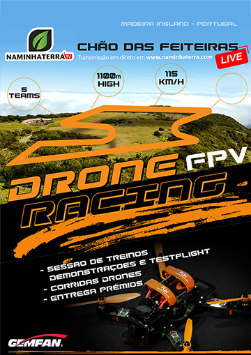 1º Prova Drone Racing – Corrida de Drones  - Madeira