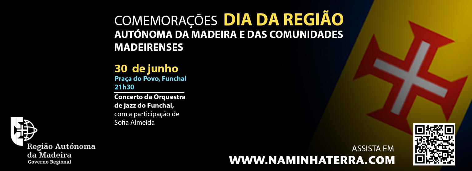 Concerto Orquestra de Jazz do Funchal - Comemorações do dia da Região Autónoma da Madeira e das Comunidades Madeirenses
