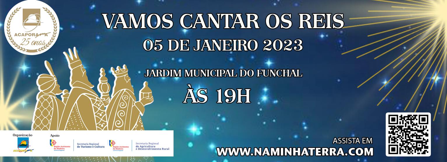 Vamos Cantar os Reis no Jardim Municipal do Funchal 2023 