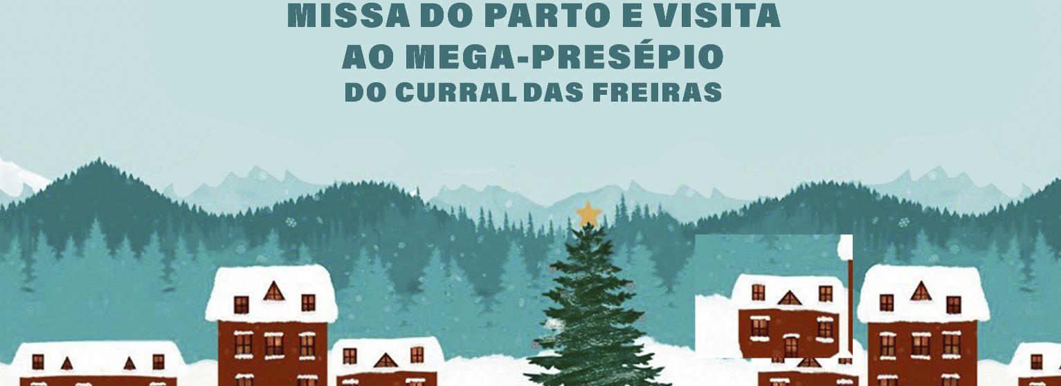 Missa do Parto e visita ao Mega-presépio do Curral das Freiras