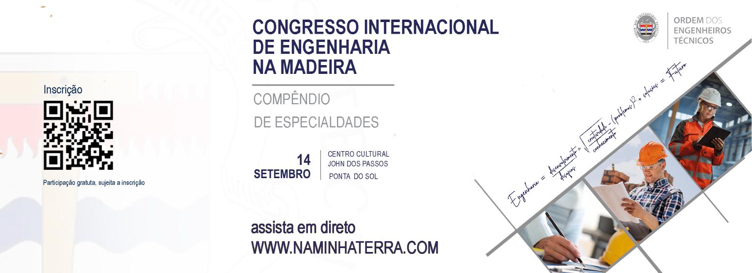 Congresso Internacional de Engenharia na Madeira - Compêndio de Especialidades 