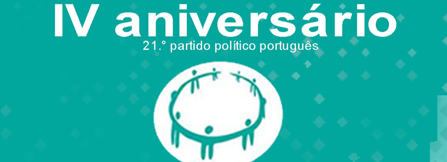 IV aniversário JPP - 21.° partido político português