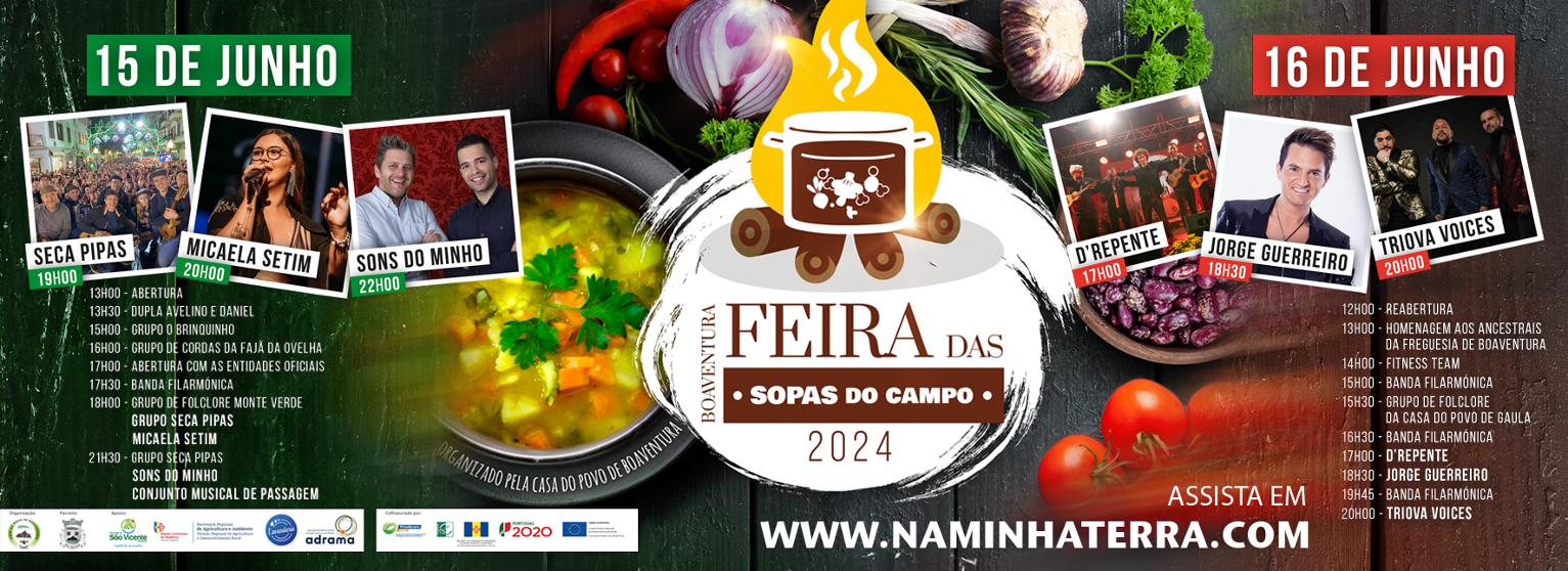 XX FEIRA DAS SOPAS DO CAMPO | BOAVENTURA 2024