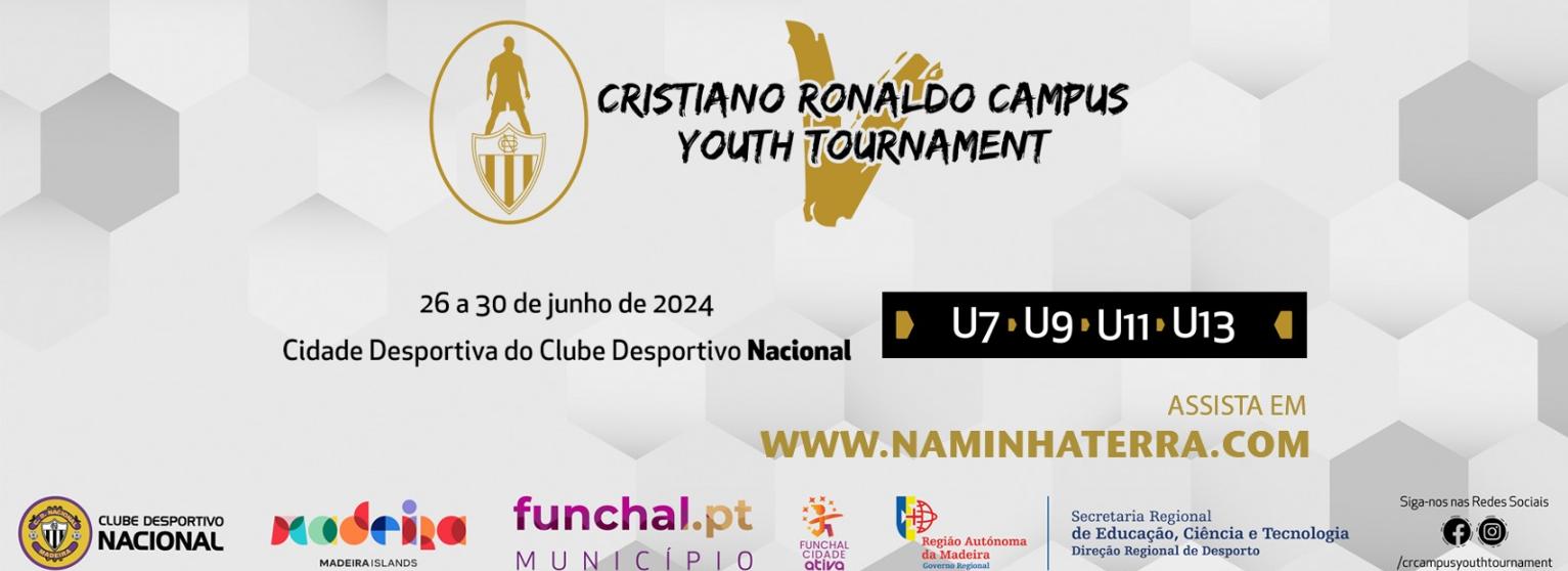 CERIMÓNIA DE ABERTURA DO V TORNEIO INTERNACIONAL CRISTIANO RONALDO CAMPUS FUTEBOL