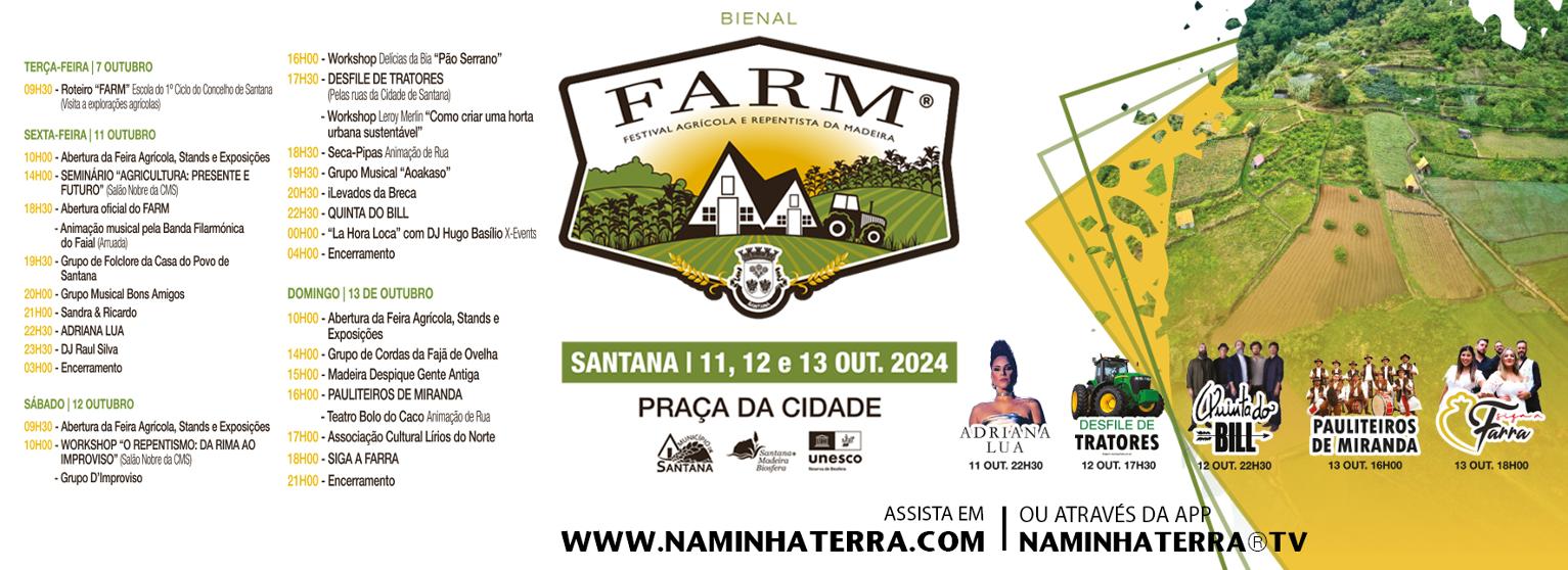 Festival Agrícola e Repentista da Madeira - FARM®️ 2024