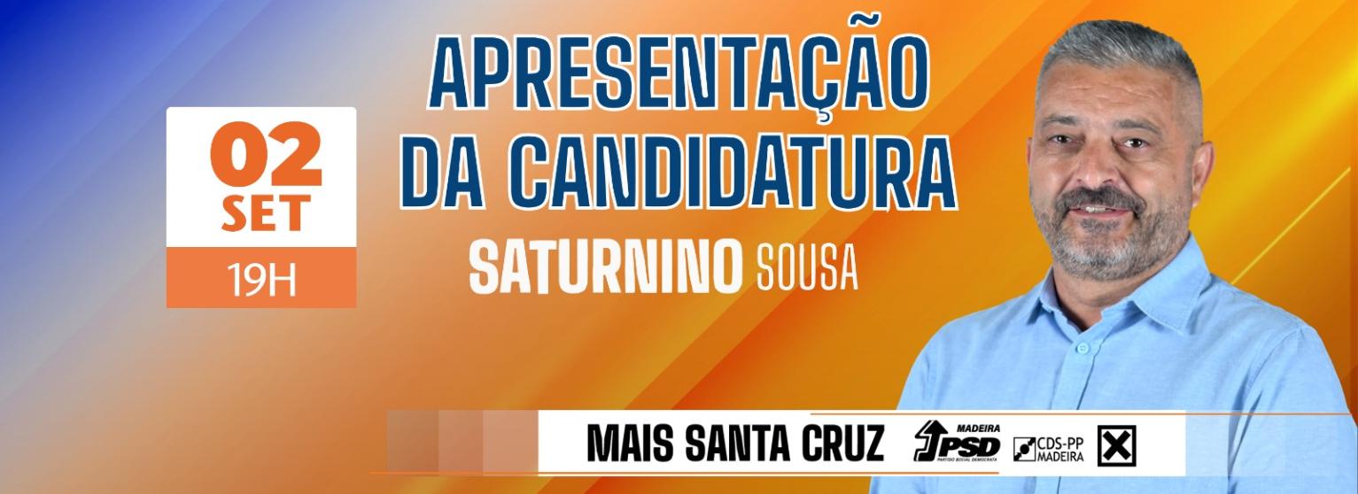 APRESENTAÇÃO DA CANDIDATURA - PSD - SANTA CRUZ
