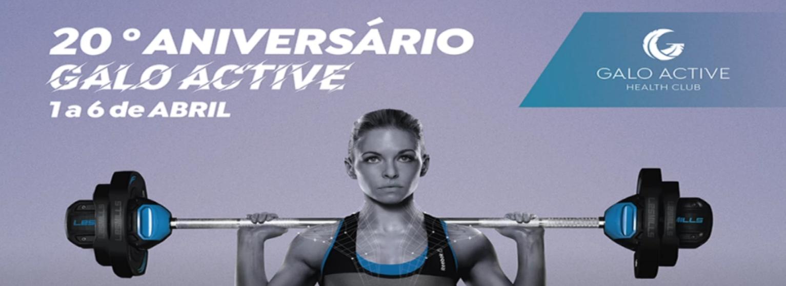 20° aniversário Galo Active Health Club