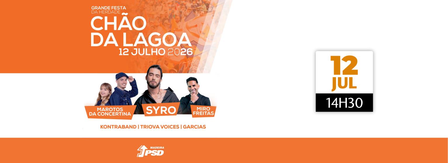 FESTA DO PSD NO CHÃO DA LAGOA 2026