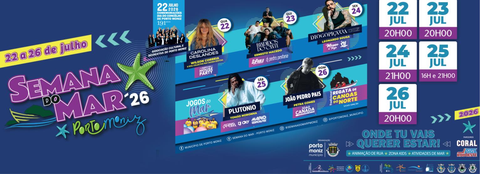 SEMANA DO MAR | PORTO MONIZ 2026
