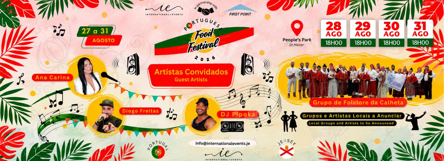 PORTUGUESE FOOD FESTIVAL | JERSEY 2026